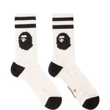 Calzini ape head in bianco 