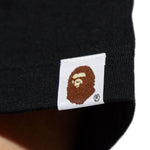 T-shirt con stampa in nero A bathing ape - uomo 