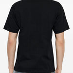 T-shirt con stampa in nero A bathing ape - uomo 