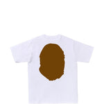 T-shirt con stampa in bianco A BATHING APE - uomo 
