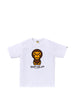 A bathing ape Baby Milo graphic t-shirt in white - men