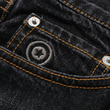 Jeans con applicazione in blu Bape - uomo 