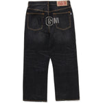 Jeans con applicazione in blu Bape - uomo 