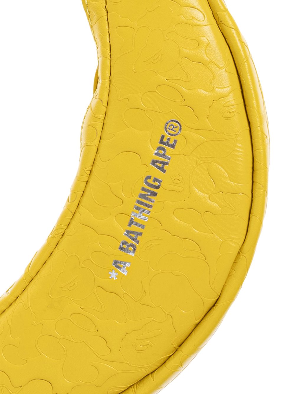 Mini pouch  banana in giallo A bathing ape - uomo 
