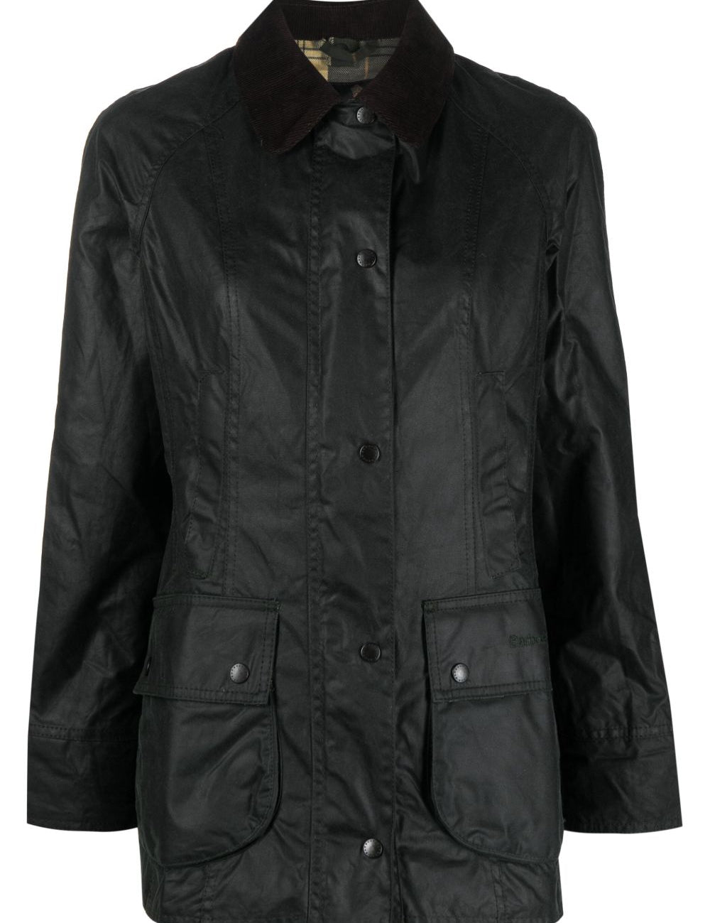 Giacca Beadnell® cerata in nero Barbour - donna 