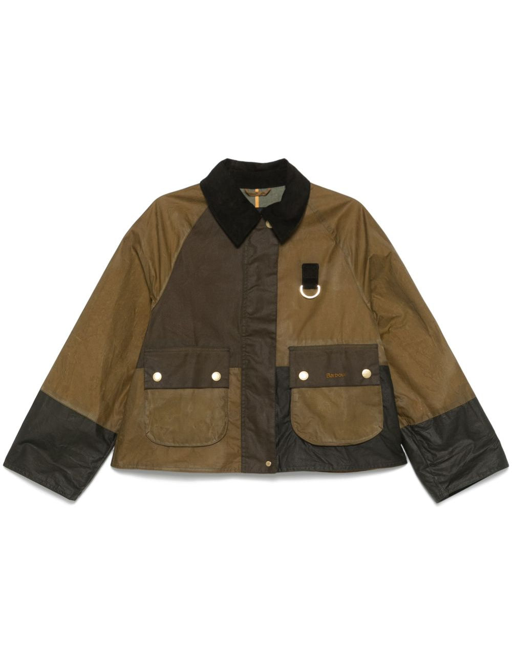 Giacca Alma con design color-block in marrone e verde Barbour - donna 