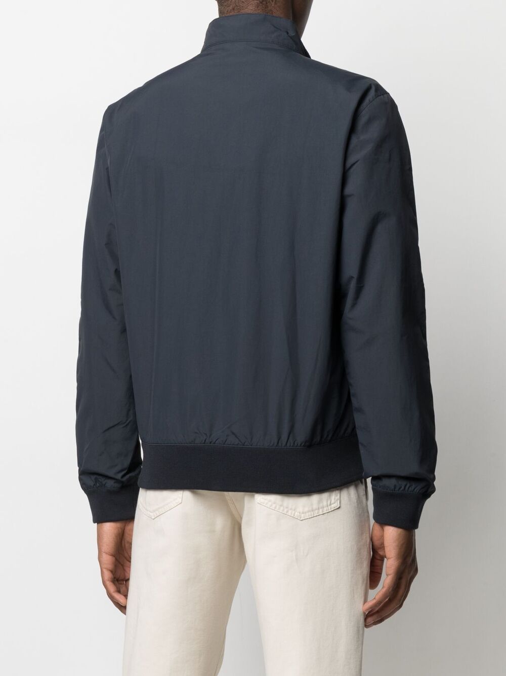 Bomber royston in blu BARBOUR - uomo 