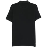 Polo con logo in nero Barbour - uomo 