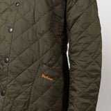 Giacca-camicia trapuntata in verde - BARBOUR uomo 