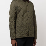 Giacca-camicia trapuntata in verde - BARBOUR uomo 