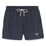 Costume da bagno con logo in blu Barbour - uomo 