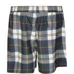 Pantaloncini da bagno scozzesi in blu Barbour - uomo 