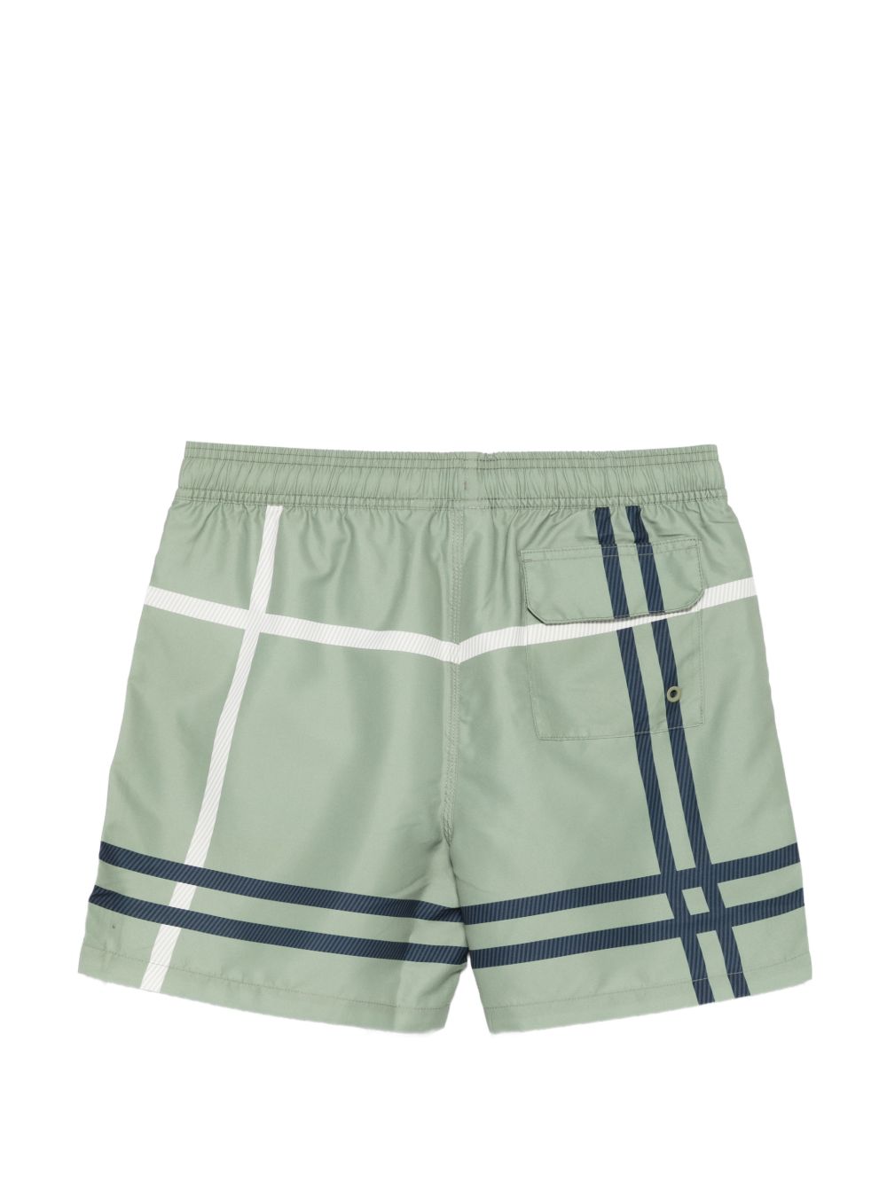 Costume da bagno con coulisse in verde Barbour - uomo 