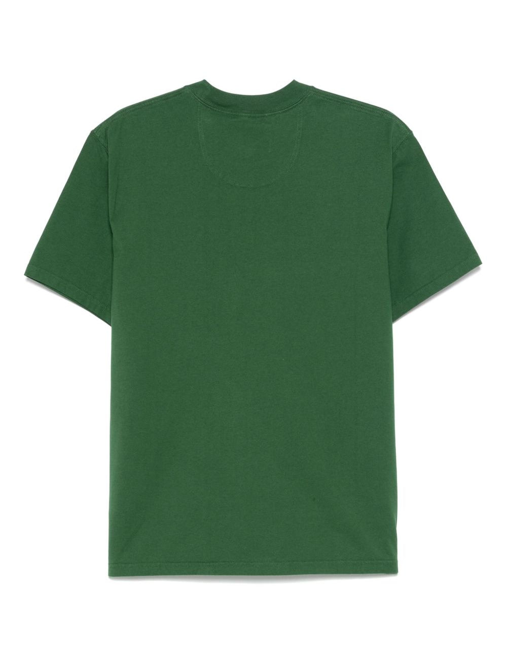 T-shirt con logo in verde Barbour - uomo 