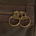 Borsone cerato in verde Barbour - uomo 
