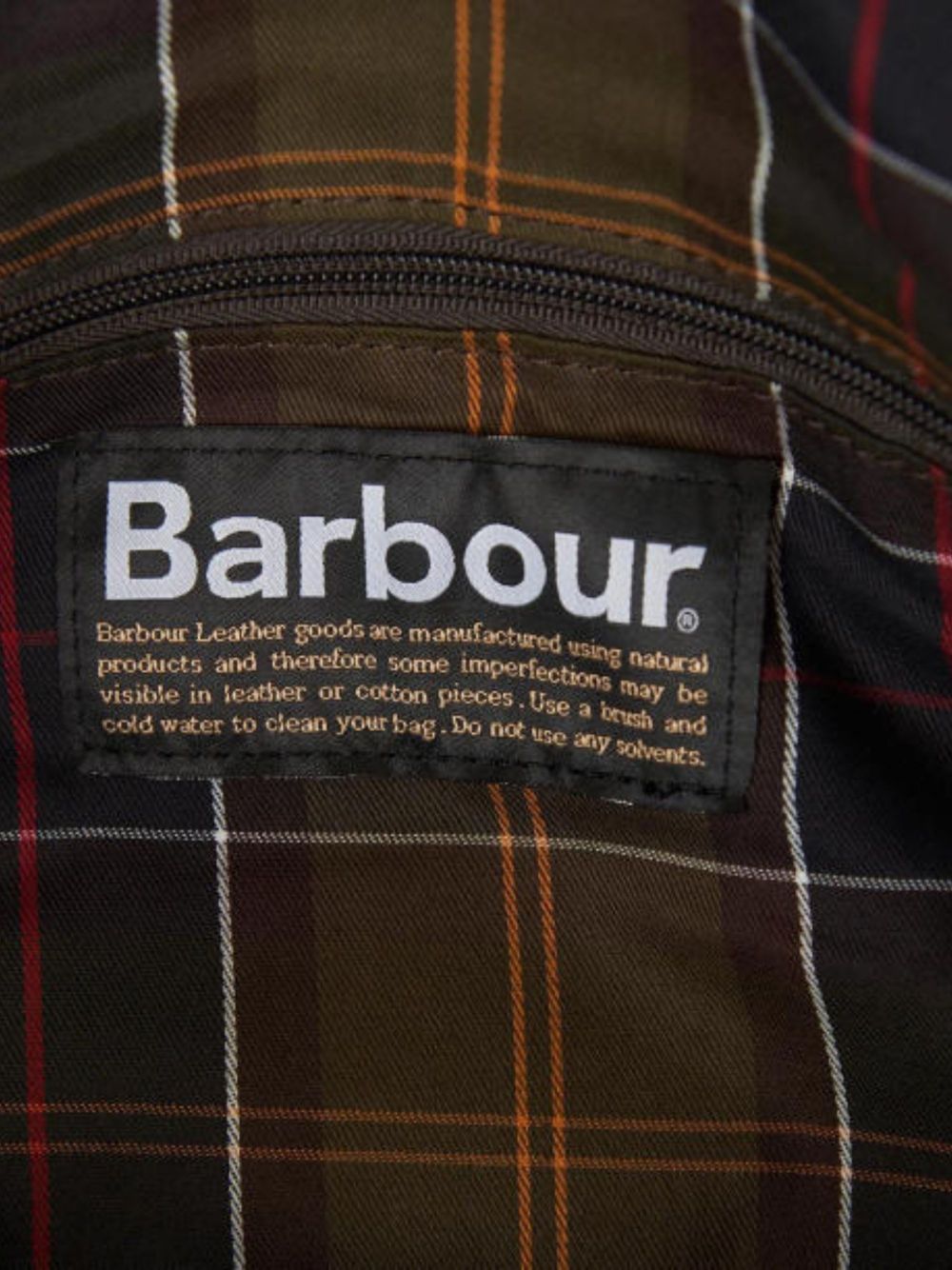 Borsone cerato in verde Barbour - uomo 