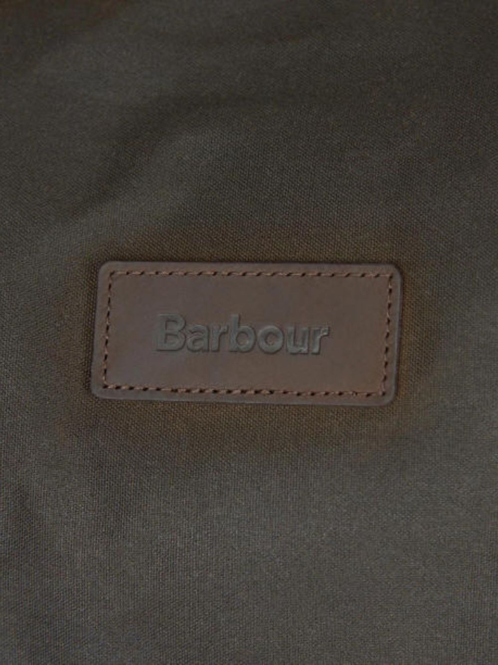 Borsone cerato in verde Barbour - uomo 