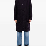 Cappotto Endurance con cappuccio in nero Barbour x kaptain sunshine - uomo 