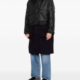 Cappotto Endurance con cappuccio in nero Barbour x kaptain sunshine - uomo 