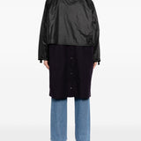 Cappotto Endurance con cappuccio in nero Barbour x kaptain sunshine - uomo 