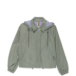 Giacca con cappuccio in verde Barbour x Paul Smith - donna 