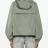 Giacca con cappuccio in verde Barbour x Paul Smith - donna 