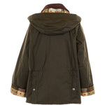 Giacca con cappuccio in verde Barbour x Paul Smith - donna 