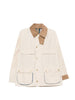 Barbour x Paul Smith Men's Multi-Pocket Buttoned Jacket in Beige
