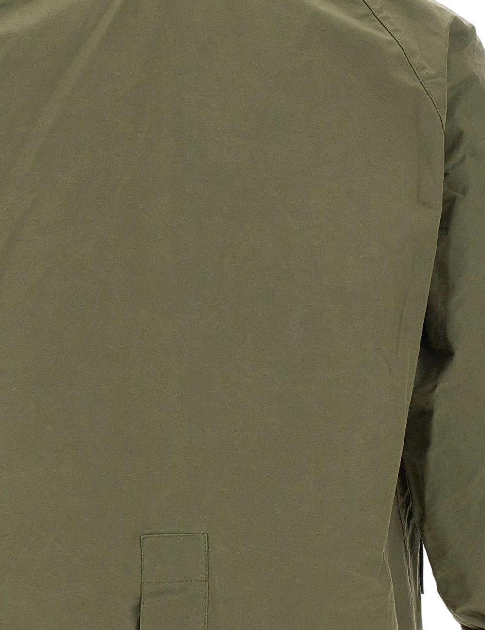 Giacca Sugarlump Bedale con colletto a coste in verde Barbour x paul smith - uomo 