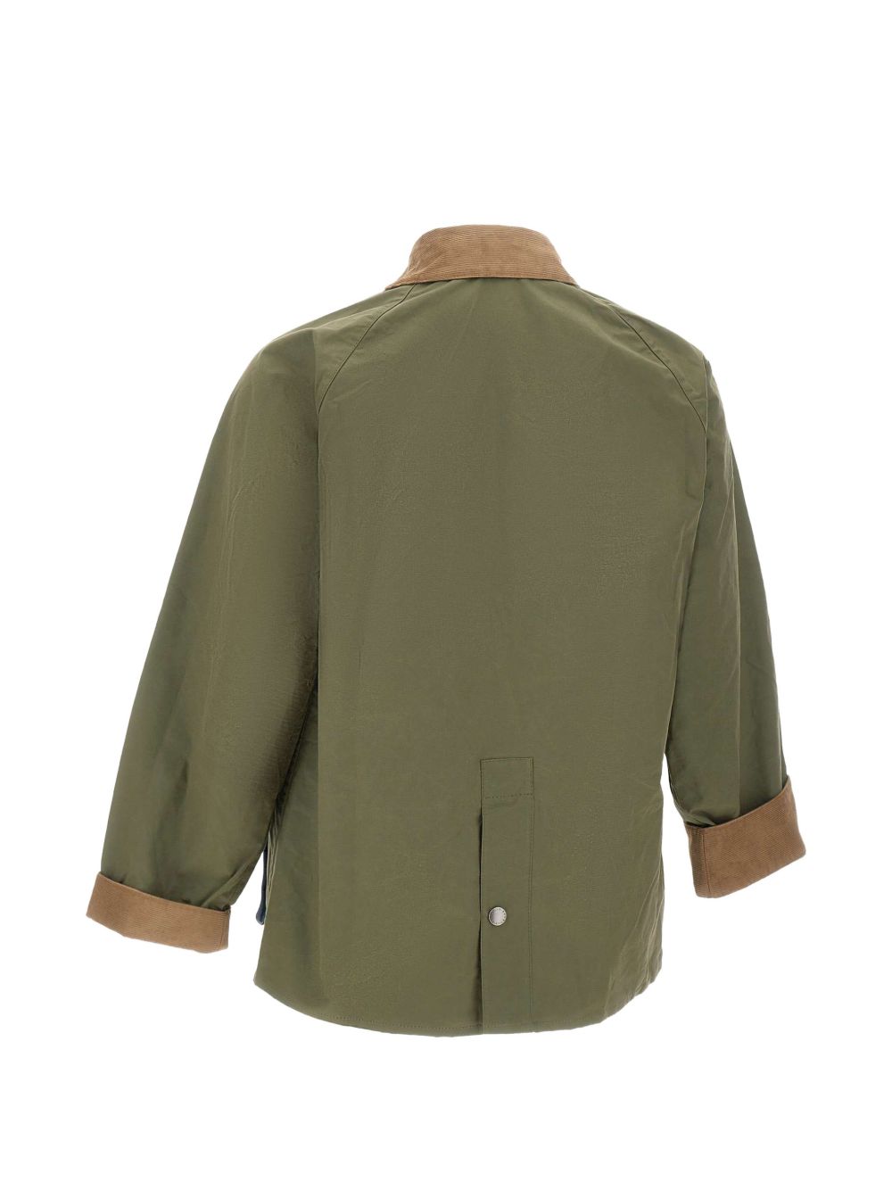Giacca Sugarlump Bedale con colletto a coste in verde Barbour x paul smith - uomo 