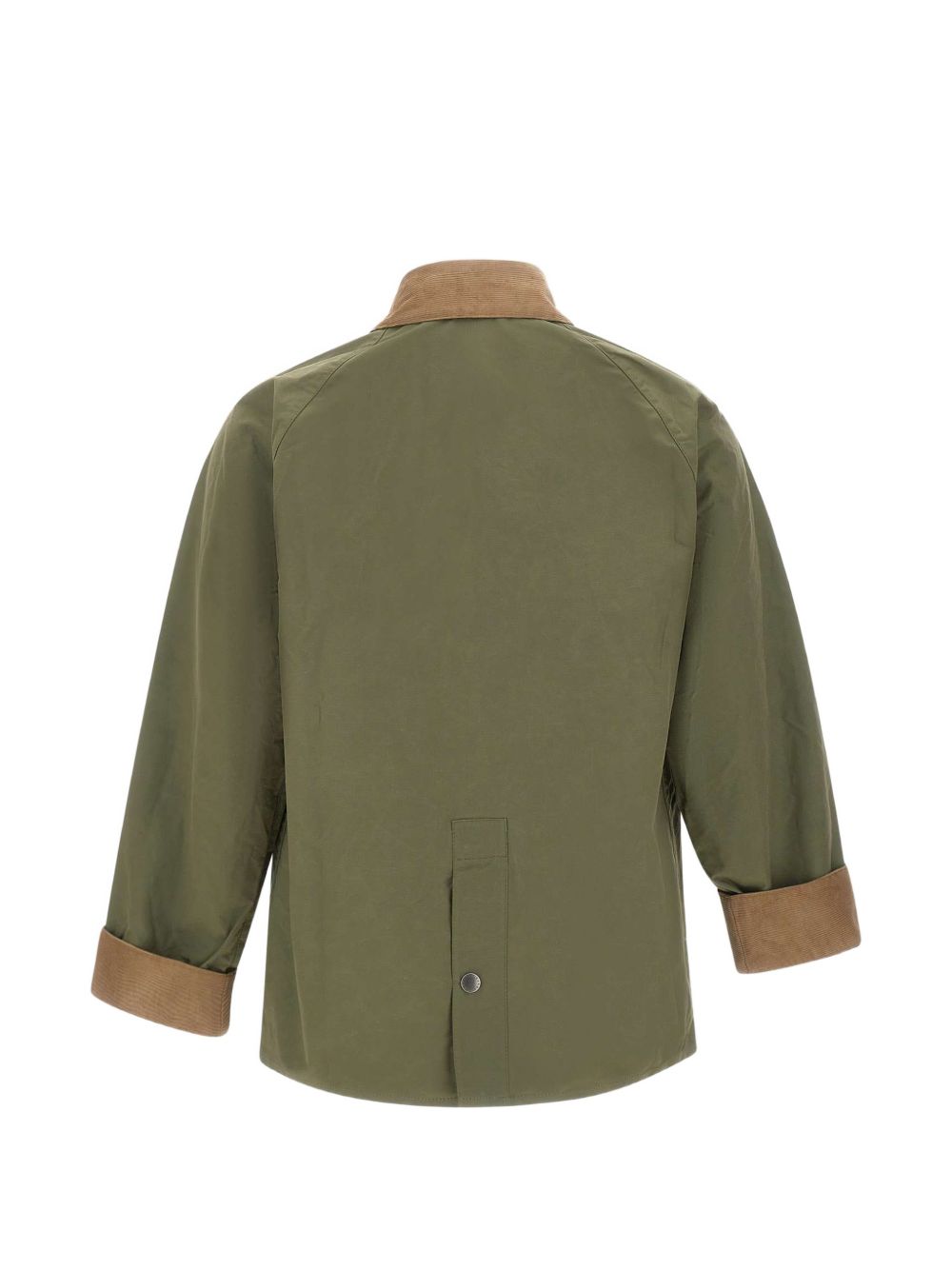 Giacca Sugarlump Bedale con colletto a coste in verde Barbour x paul smith - uomo 