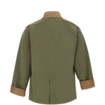 Giacca Sugarlump Bedale con colletto a coste in verde Barbour x paul smith - uomo 