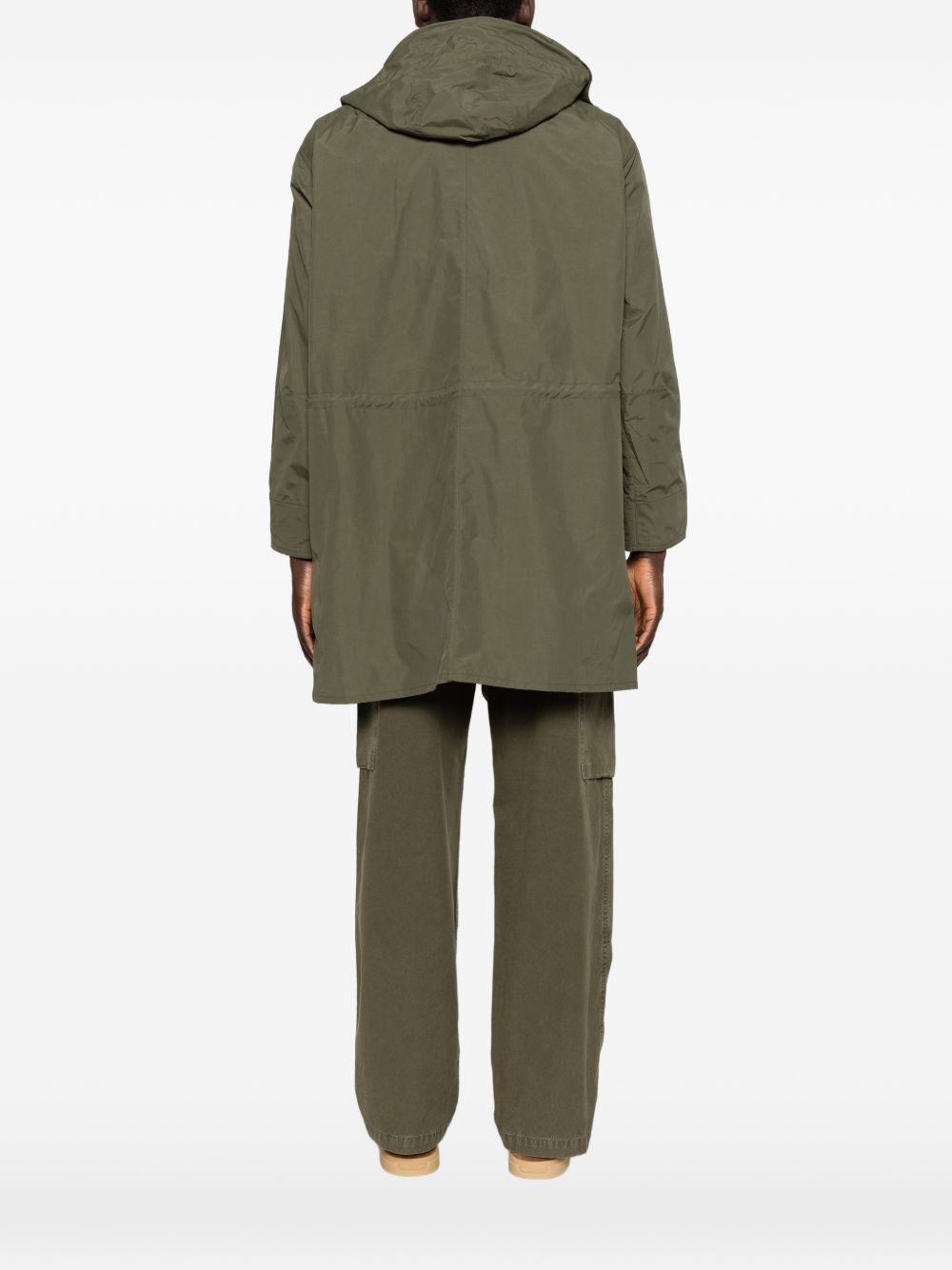 Cappotto con tasche in verde Barbour x paul smith - uomo 
