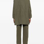 Cappotto con tasche in verde Barbour x paul smith - uomo 