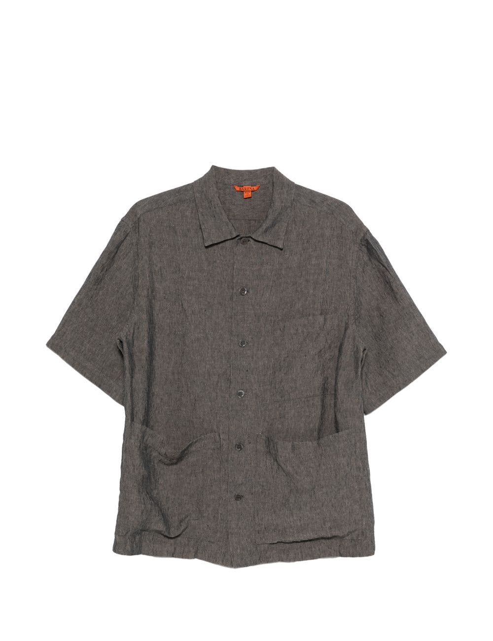 Camicia con tasca in grigio Barena Venezia - uomo 