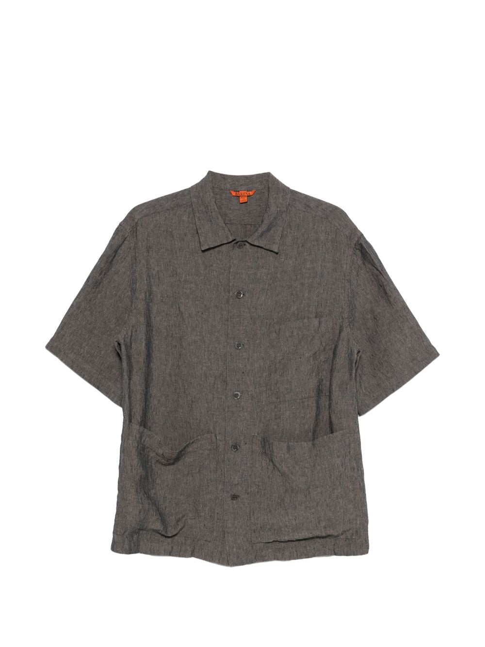 Camicia con tasca in grigio Barena Venezia - uomo 