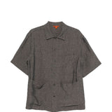 Camicia con tasca in grigio Barena Venezia - uomo 