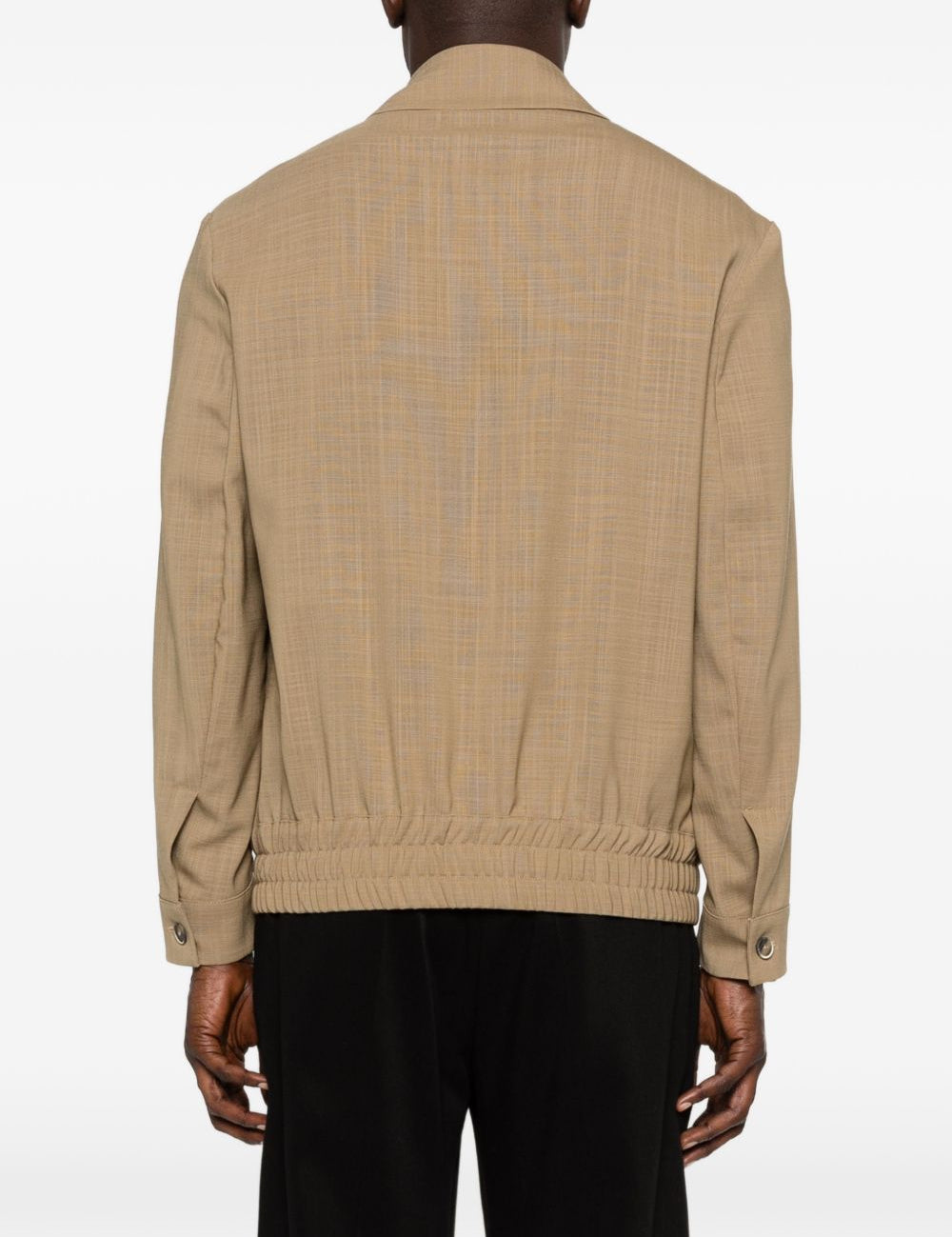 Giacca con zip in beige Barena - uomo 