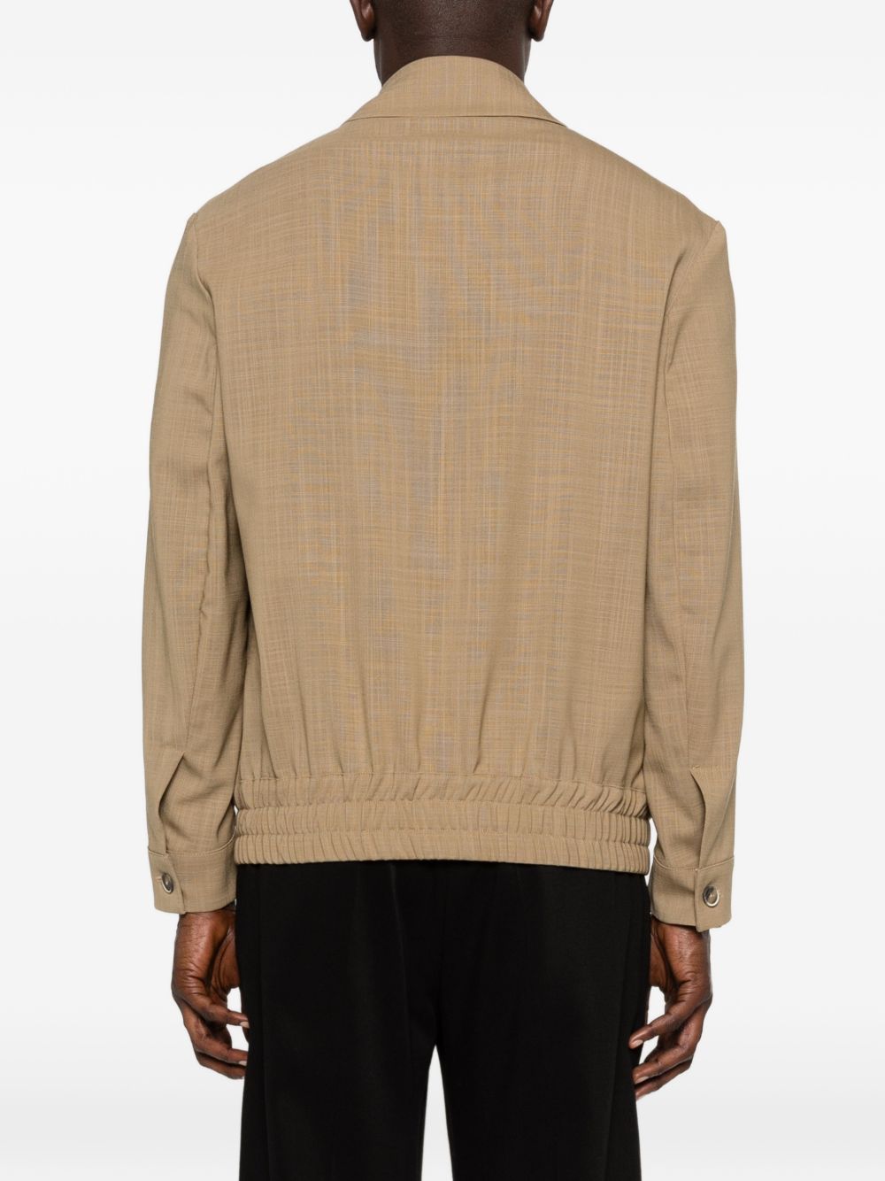 Giacca con zip in beige Barena - uomo 