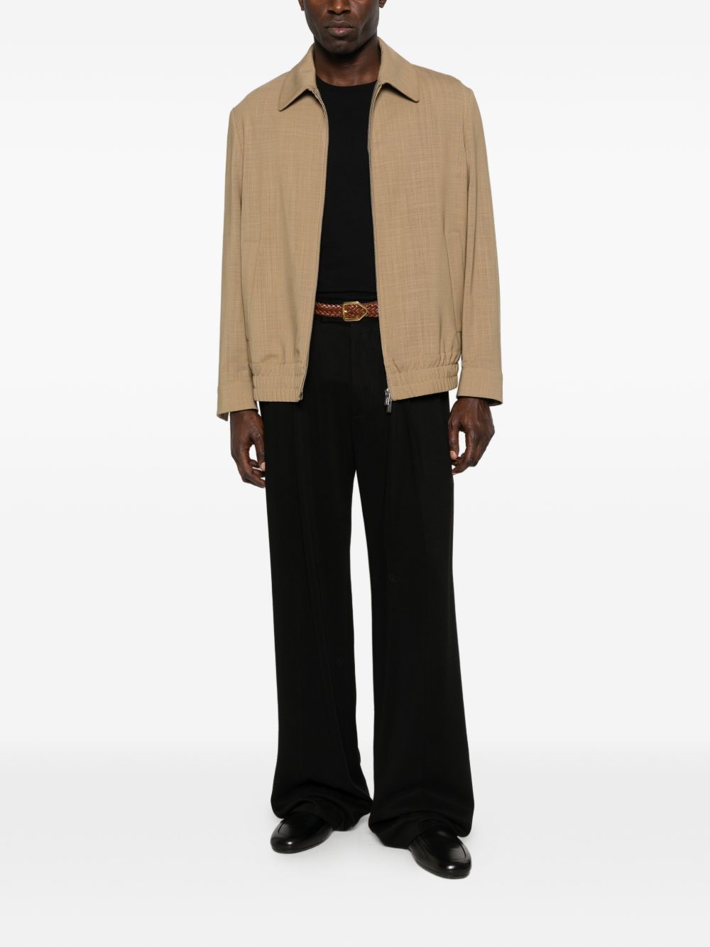 Giacca con zip in beige Barena - uomo 
