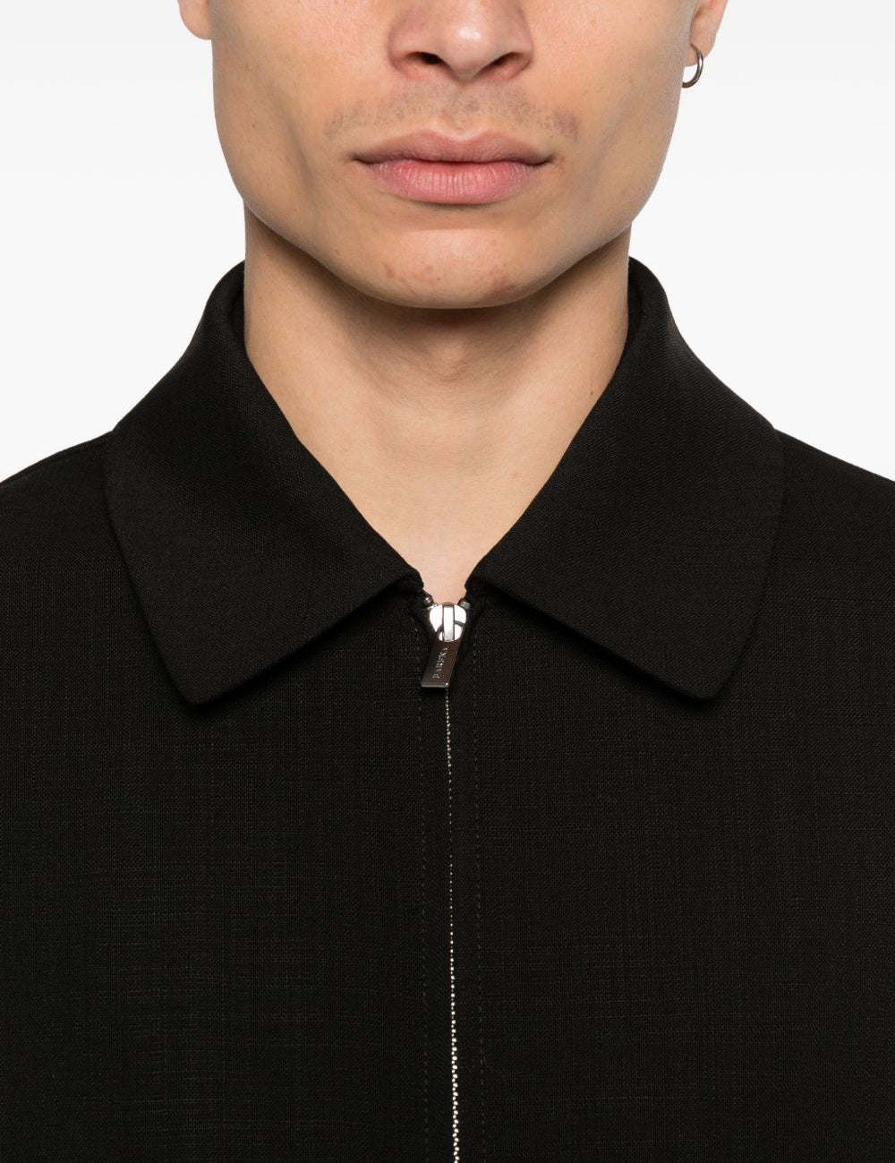 Giacca con zip in nero Barena - uomo 