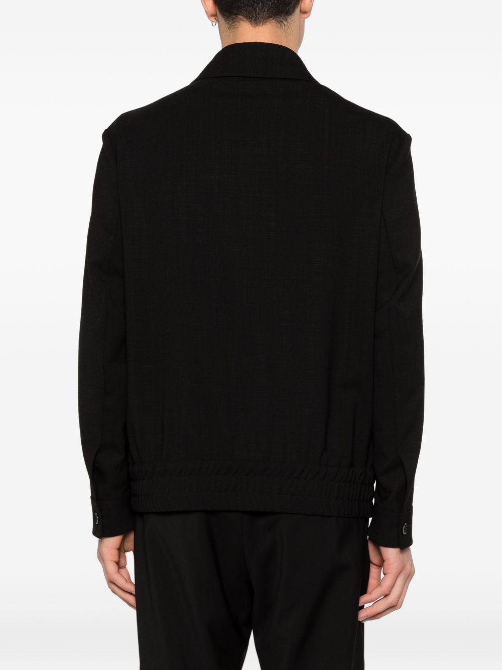 Giacca con zip in nero Barena - uomo 