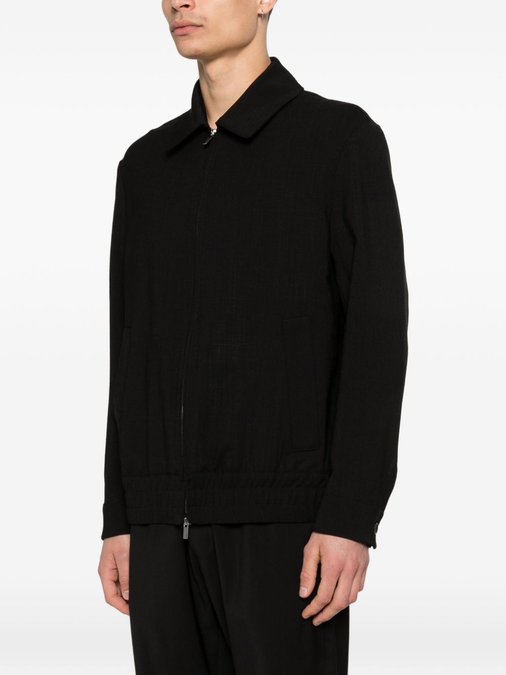 Giacca con zip in nero Barena - uomo 