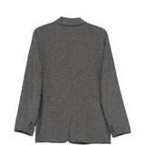 Blazer con revers classici in grigio Barena Venezia - uomo 