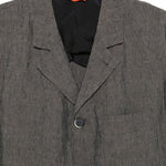 Blazer con revers classici in grigio Barena Venezia - uomo 