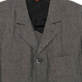 Blazer con revers classici in grigio Barena Venezia - uomo 