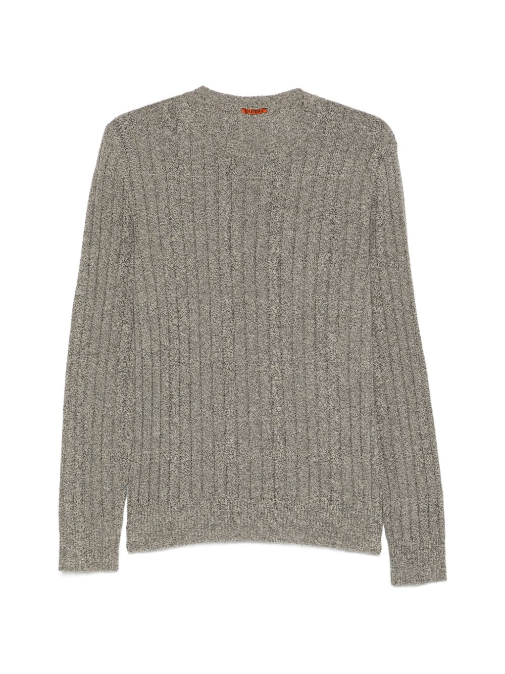 Maglione a coste in grigio Barena Venezia - uomo 