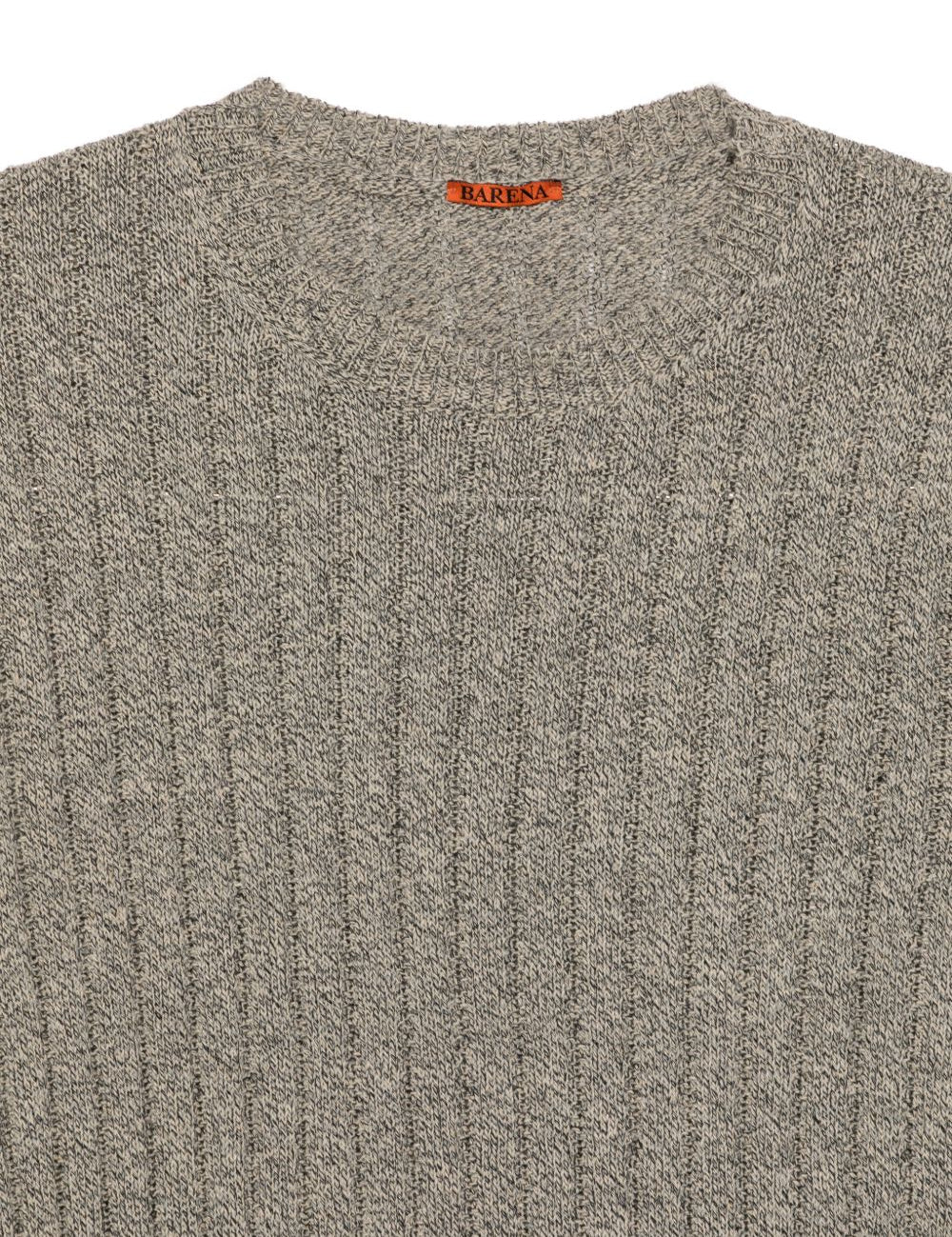Maglione a coste in grigio Barena Venezia - uomo 