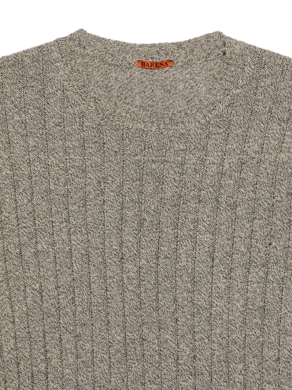 Maglione a coste in grigio Barena Venezia - uomo 