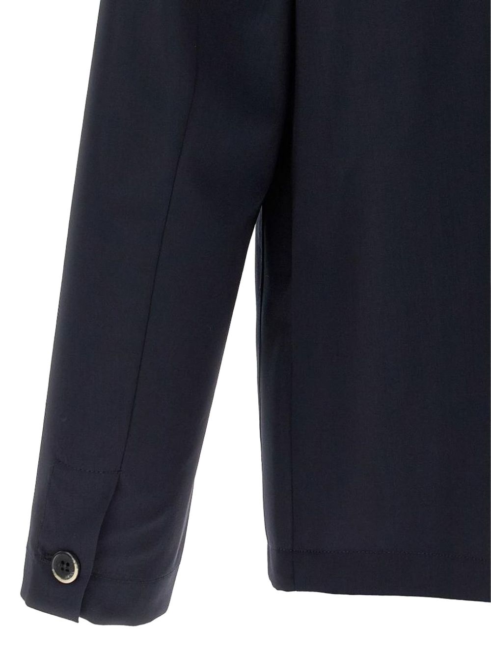 Giacca-camicia in lana blu navy Barena - uomo 